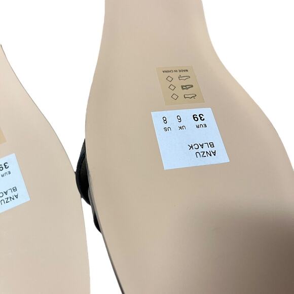 Matt & Nat Slide Sandal Womens Size US 8 UK 6 EU 39 ANZU Vegan Black New in Box - Picture 10 of 10